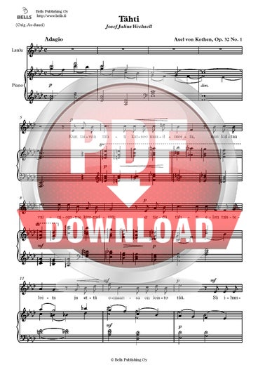 Kothen, Axel von: T&auml;hti, Op. 32 No. 1